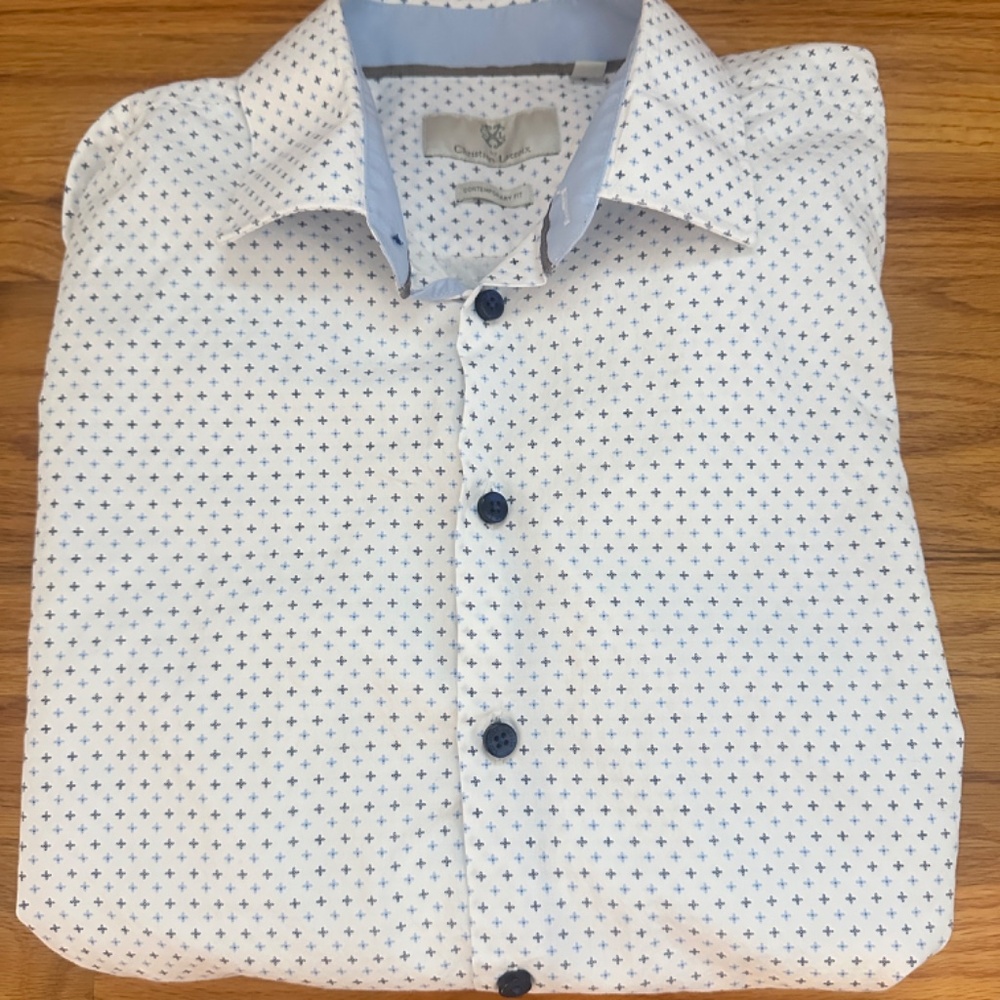 CXL Christian Lacroix Men's Long Sleeve Button-Up Shirt